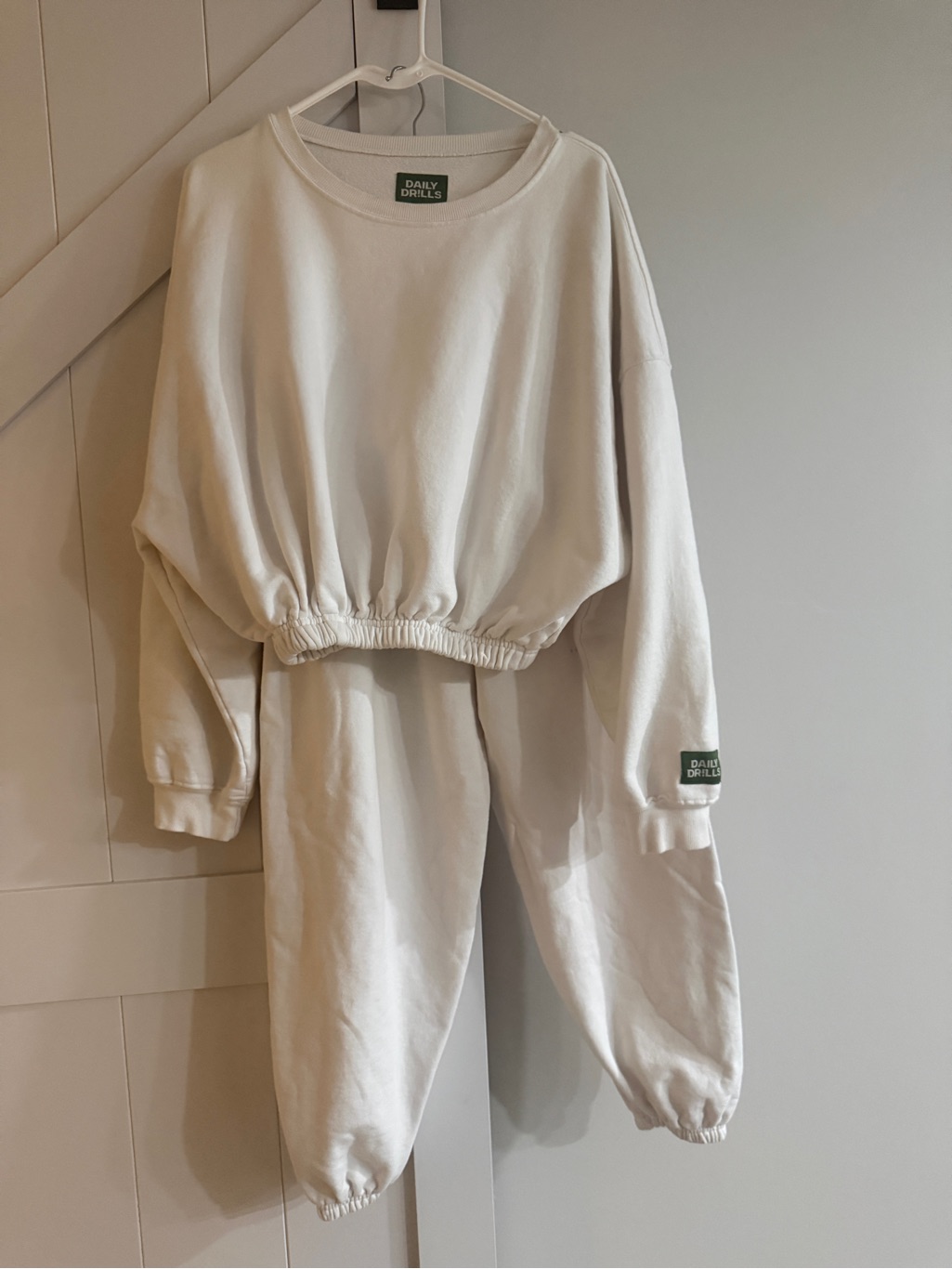 Daily Drills Set Xs/S- Cropped Sweatshirt & Joggers